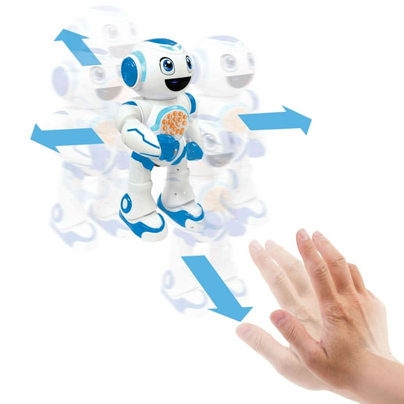 POWERMAN® Robot Interactif Étoilé pour Apprendre et Jouer avec Contrôle Gestuel incl. Télécommande (Anglais)
