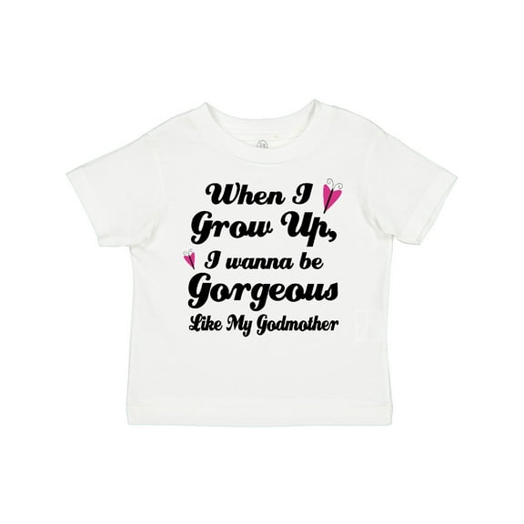 Inktastic Gorgeous Like My Godmother Girls Toddler T-Shirt