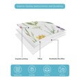 thumbnail image 5 of Spring Flowers Twin XL Size Down Alternative Comforter, Lightweight Comforter Quilt Bedding Set with Pillow Shams Pastoral Botanical Blossom Floral All Seasons Bed Comforter Duvet Insert 68"x98", 5 of 7