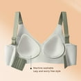 thumbnail image 5 of Gytharion 3-Pack Seamless Sport Bras for Women Stretch Breathable No Underwire Gathering Push Up Yaga Bra Soft Support Full Coverage Everyday Bralette, M-4XL, 5 of 9