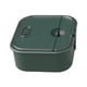 thumbnail image 4 of Caja de jabón para el hogar Caja de jabón con drenaje montada en la pared no perforada Caja de jabón para baño con tapa abatible Verde oscuro, 4 of 13