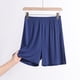 thumbnail image 2 of Pantalones de Cintura Elástica para las Mujeres de Verano Delgado Cuarto Cortos Color Estilo Delgado Pijamas Casuales, Pantalones de Tamaño Suelto, 2 of 6