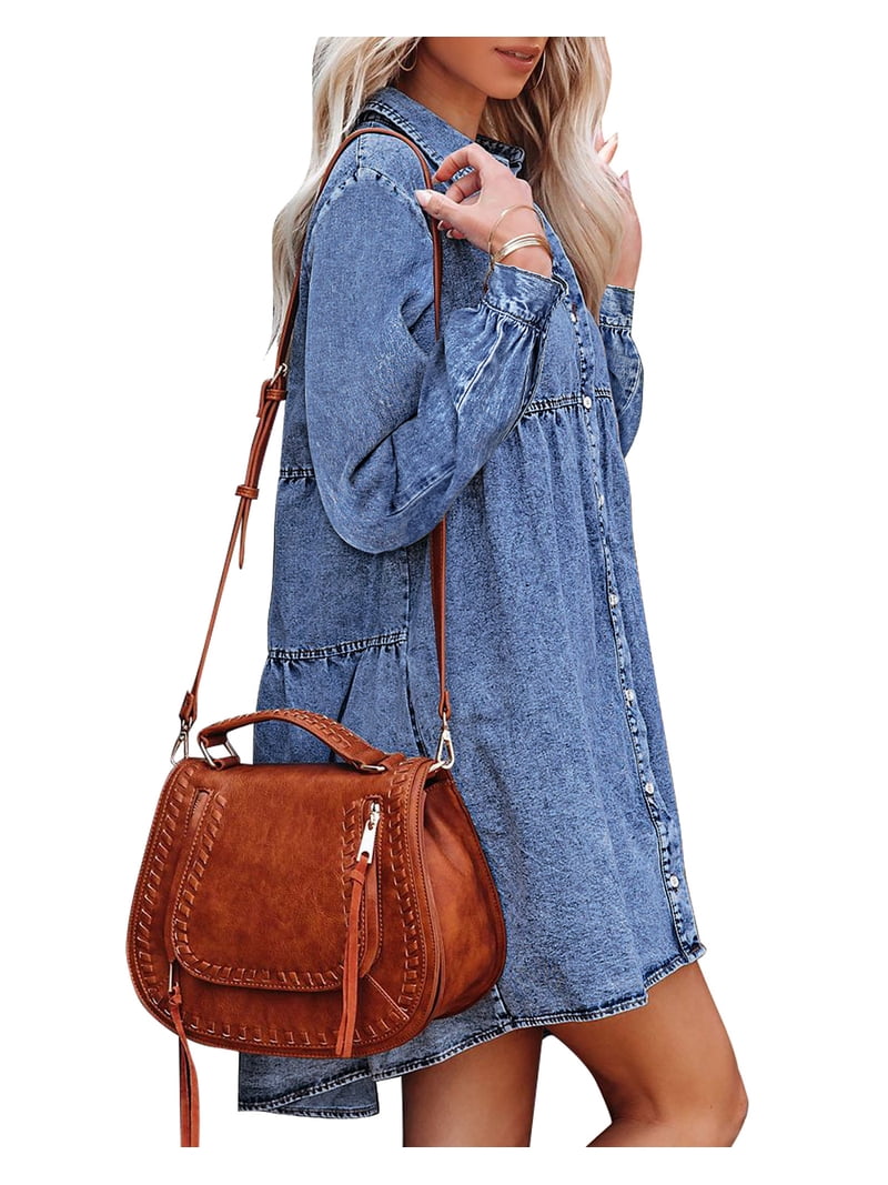 white christmas dresses Jessie Denim Dress main image 0