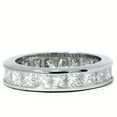 thumbnail image 1 of 3ct Channel Set Diamond Eternity Ring 950 Platinum, 1 of 2
