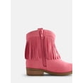 thumbnail image 4 of Wonder Nation Toddler Girls Fringe Western Boots, 4 of 4