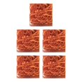 thumbnail image 3 of Papel triturado de hierba de rafia Bewildely suministros de embalaje de confeti de bricolaje naranja 5Conjunto, 3 of 6
