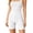 02# White, variant on Slip Shorts for Under Dress Women Chafing Seamless High-Wasited Shapewear Short Workout Biker Shorts Complexion One Size