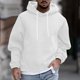 thumbnail image 2 of Men's Solid Color Plush Warm Coat Fleece Sweater Casual Coat Pocket Sweater Autumn Winter Coat 2XL, 2 of 5