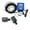 Host plus TM-1-HT, variant on TUF-2000B Ultrasonic Flow Meter DN50mm-DN700mm Wall Mounted Type Ultrasonic Liquid Flowmeter IP67 Protection TM-1 Transducer ,Easy to Use