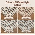 thumbnail image 7 of Design&I 6'x9' Washable Area Rug Fish Bass Cabin Antler Motifs Fishing Clownfish Lake for Queen Size Bedroom, Under Bed, Sleek Flatweave Pet Friendly, 7 of 7