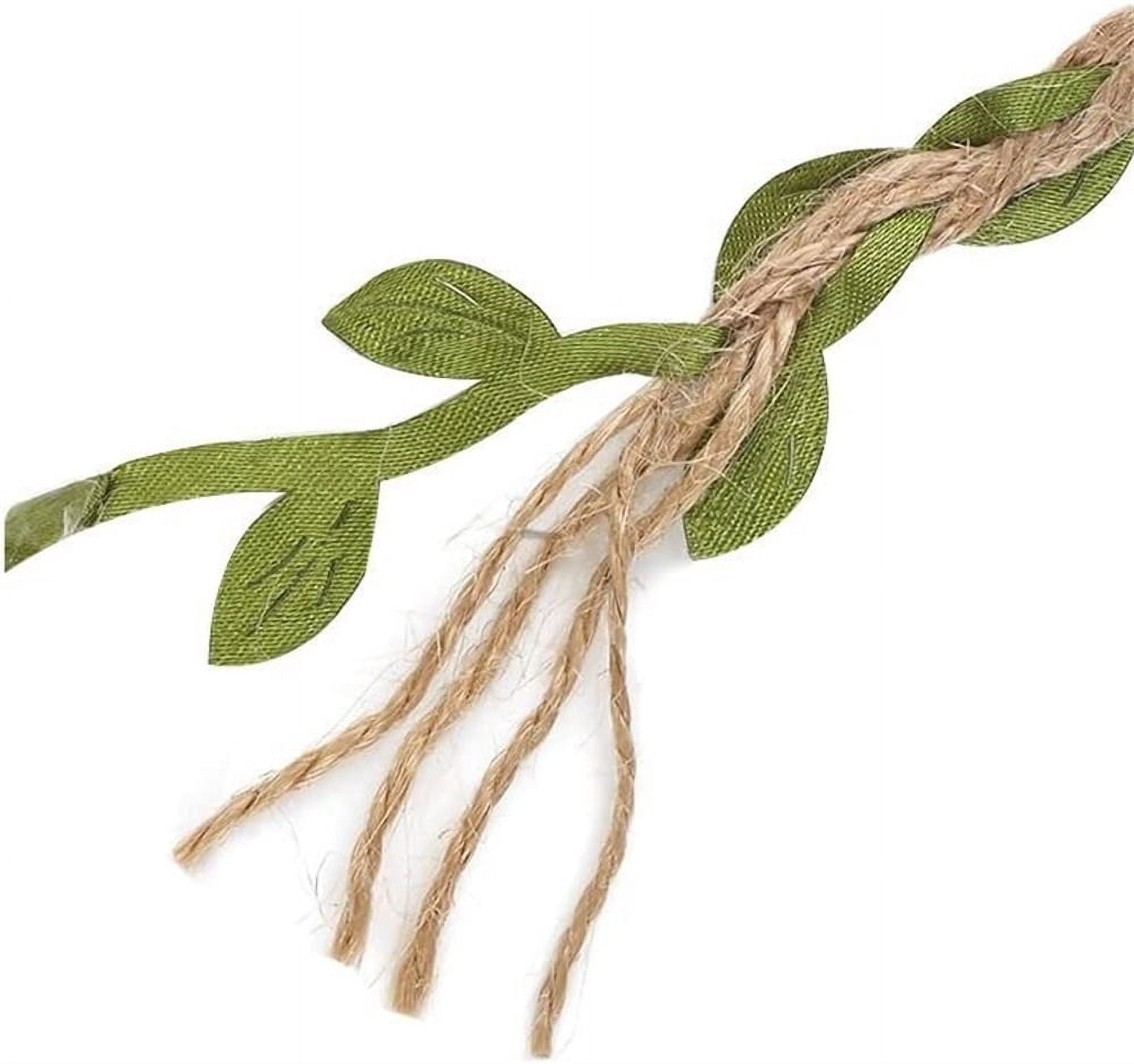 656Feet Green Twine String 2MM Thick Natural Jute Twine String Heavy Duty Garden