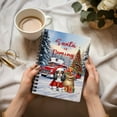 thumbnail image 3 of Santa is Coming Cavalier King Charles Spaniel Merry Christmas Xmas Truck Tree Spiral Bound Journal Dog Lover Gifts 5x7in Spiral Notebook - 02023, 3 of 5