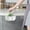 White, variant on Hanging Kitchen Waste Bins, Food Waste Bin Small Kitchen Portable Trash Can, Trolley Storage Bucket Plastic Under Cupboard Bin Waste Caddy, for Kitchen Counter Office