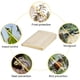 thumbnail image 4 of Paquete de 2 cubiertas de protección contra heladas, 32 x 39 pulgadas, cubiertas para arbustos de clima frío de invierno con cordón, paño reutilizable de protección contra heladas para plantas al air, 4 of 5