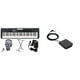 thumbnail image 1 of Teclado Casio CT-S300 de 61 teclas con soporte, auriculares y pedal, 1 of 5