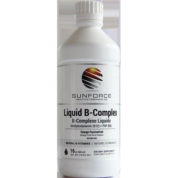 SunForce Liquid B-Complex, 500ml
