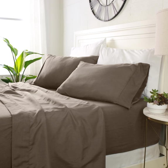 Luxury Ultra Soft 4 Piece Sheet Set by Sharon Osbourne Home