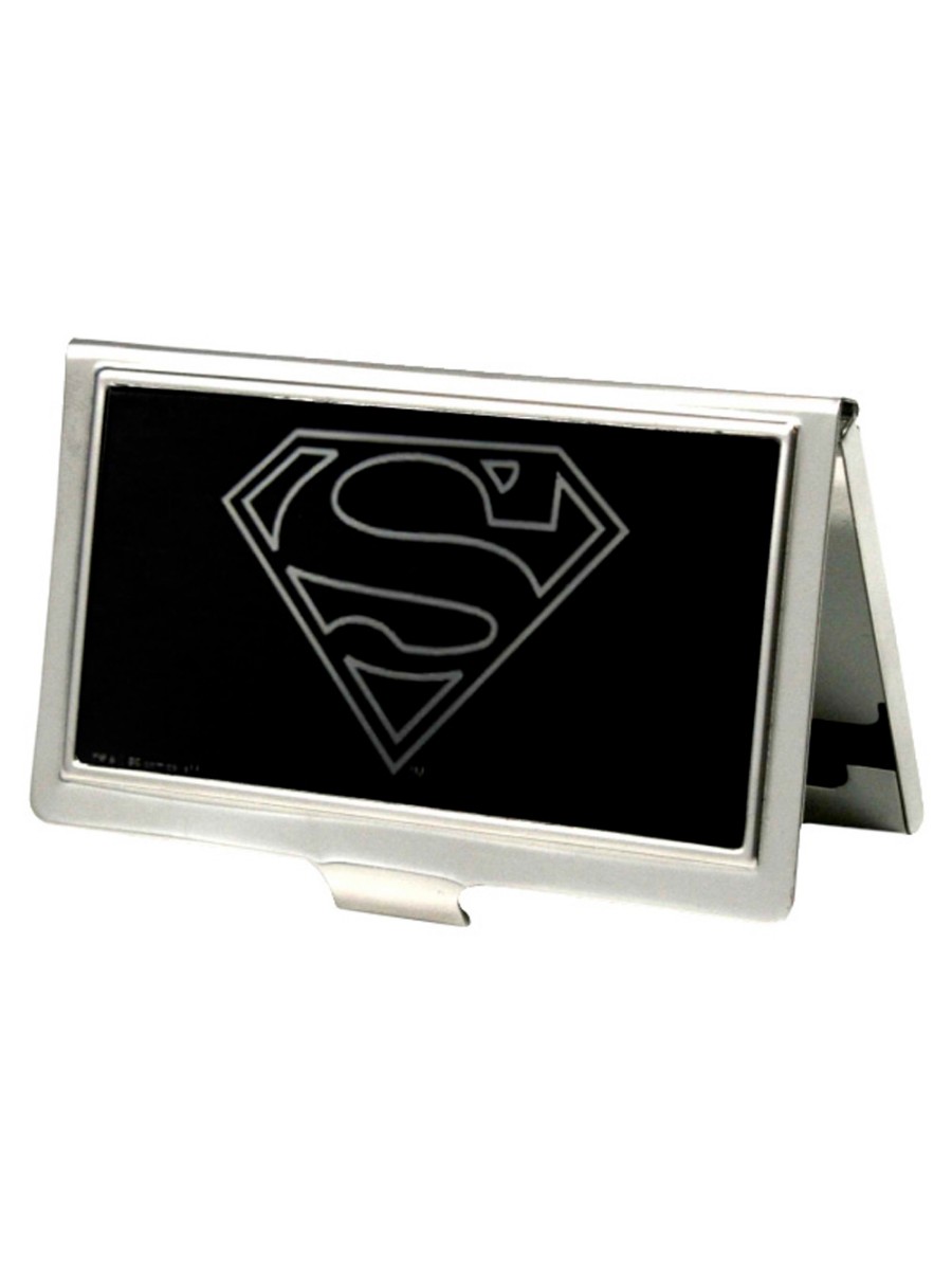 BuckleDown Superman DC Comics Superhero Silver Outline