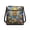 Blue and Yellow-Bee Sunflower, variant on Bee Sunflower Print Leather Crossbody Hobo Purses for Women, Ladies Shoulder Bags Handbags Sling Messenger Bag Satchel Purse Shoulder Handbag, Blue and Yellow