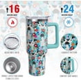 thumbnail image 2 of 40 oz German Shorthaired Pointer Tumbler with Handle, Insulated Stainless Dog Tumbler Coffee Travel Mugs Cup Water Bottle German Shorthair Pointer Lovers Gifts for Women Girls, 2 of 6