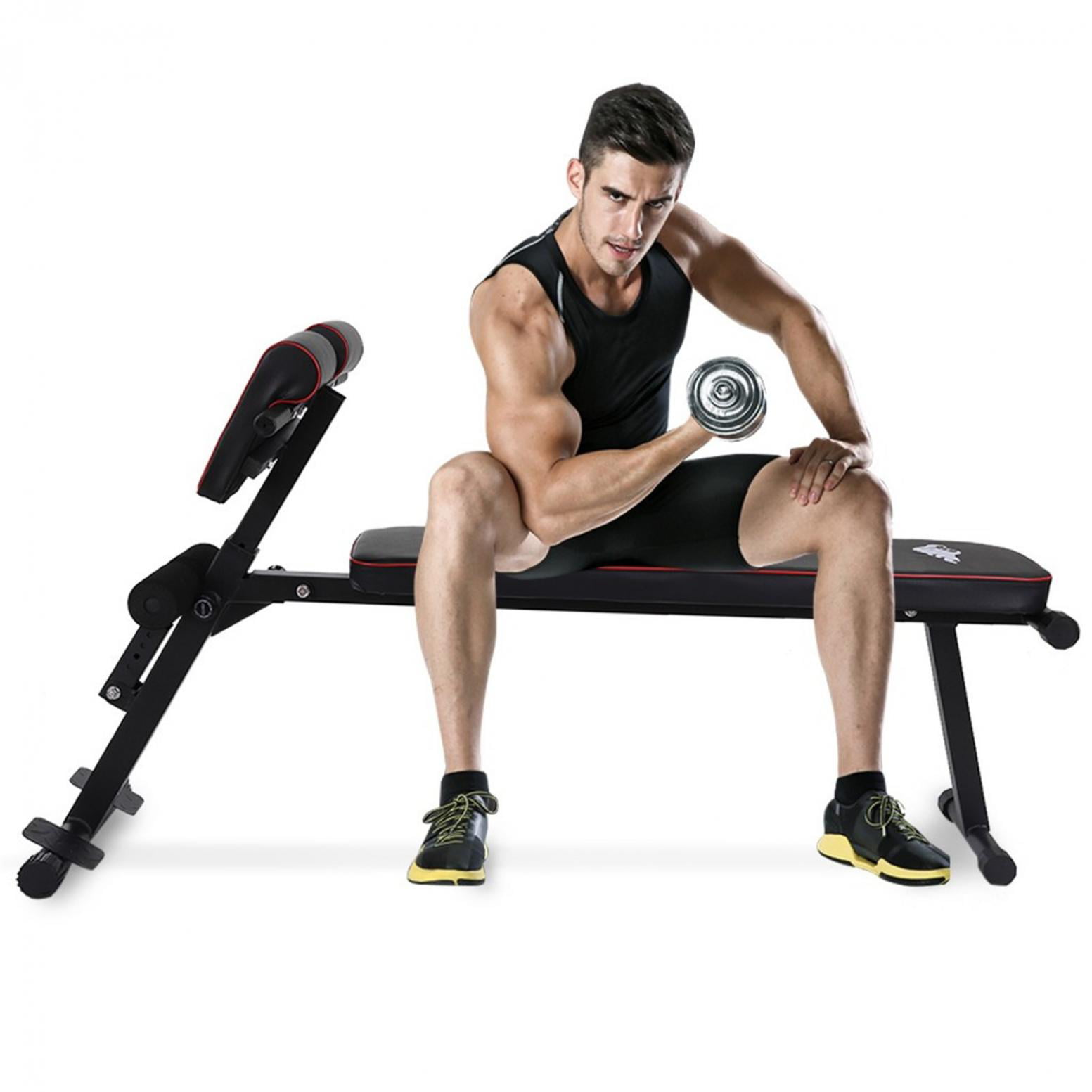 KINGBEST Adjustable Weight Bench- 660lbs Utility Bench for Full Body Workout;  Multi Purpose Decline Fitness Bench Roman Chair; Sit Up Abs All-in-One  Hyper Back Extension Exercise Bench - Walmart.com