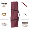 thumbnail image 5 of MI&VI 21-String Guzheng Paulownia Wood Guzheng Chinese Zither Instrument with Thick Carry Bag and Stand (168cm, Single Wood), 5 of 6