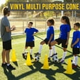 thumbnail image 3 of PRISP Vinyl Multi Purpose Cone - Light Indoor and Outdoor Marker, Set of 25, 3 of 4