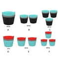 thumbnail image 2 of ZheElen Cake Molds Reusable And Easy To Clean For Convenient Baking Cupcake Evenly Heated And Non Stick Mold 3 sets, 2 of 6