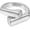 Ring Silver, variant on Ladies Gold/Silver Chunky Open End Ring Adjustable Fashion Ring Ladies Gift