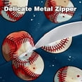 thumbnail image 4 of Baseball Throw Pillow - Velvet Pillow Inserts Covers with Unique Patterns - Set of 2 - Available in 16x16, 18x18, 20x20 Inches for Various Occasions, 4 of 6