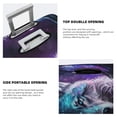 thumbnail image 4 of Goofa Purple Sky Wolf Pattern Luggage Covers For Suitcase,Suitcase Cover Protector Fit 18-32 Inch Luggage-Large, 4 of 9