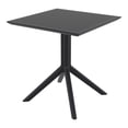 thumbnail image 2 of Compamia Loft Bistro Set 3 Piece with 27 inch Table Top Black, 2 of 3