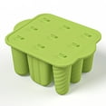 thumbnail image 3 of TNOBHG Easy-release Ice Mold with Wooden Sticks 9 Hollow Silicone Popsicle Molds with Lids Easy-release Ice Cream Maker Homemade Ice for Home for Juice, 3 of 8
