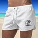 thumbnail image 2 of WILLBEST Pantalones Cortos de Verano para Hombre, Deportivos, de Moda, para Playa, Ocio, Viajes, Poliéster, Estampado de Cocoteros., 2 of 5