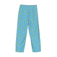 thumbnail image 3 of Lsque Duck Swimming Print Men's Pajama Pants, Lounge Pant - Comfortable Home Wear,Elastic Waistband, Stylish Design-Small, 3 of 9
