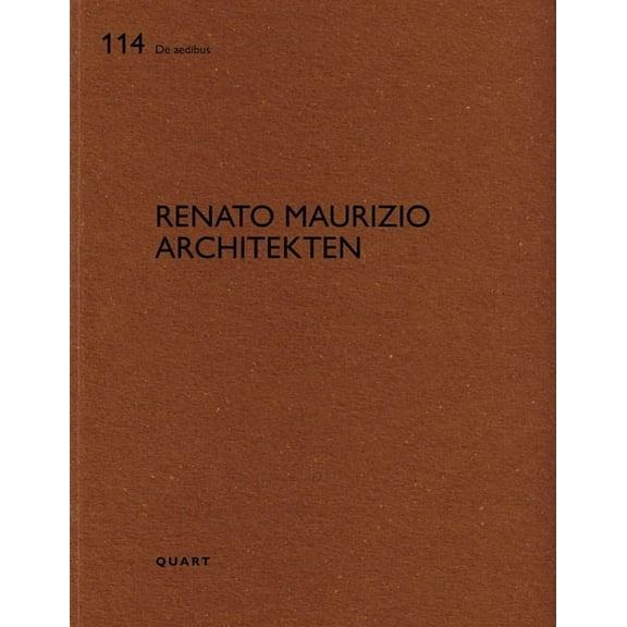 de Aedibus Renato Maurizio Architekten: de Aedibus, Book 114, (Paperback)