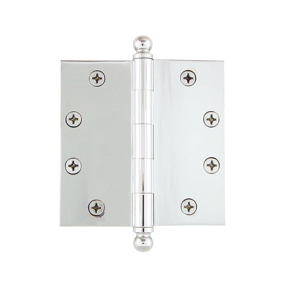 Grandeur Balhng-Sq-Ar-Hd-4.5 4.5 X 4.5" Plain Bearing Square Corner Mortise Door Hinge -