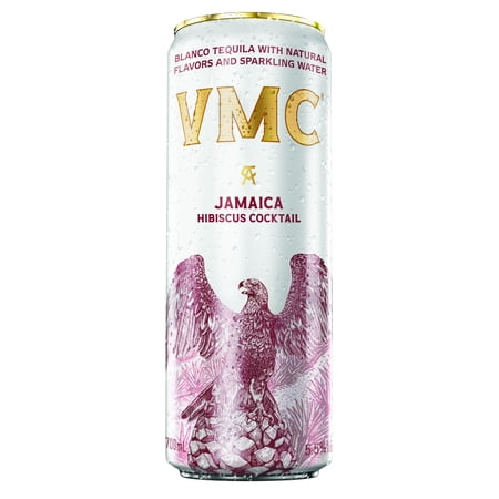 VMC Jamaica Hibiscus Tequila Cocktail, 700ml Can, 5.5% ABV