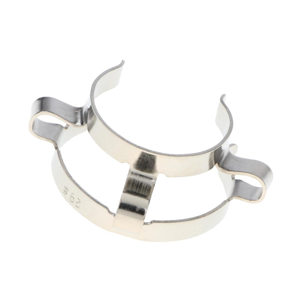 Homyl Stainless Steel Lab Clamp Clip Kecks for 14mm Glass Ground Joint Laboratory Tool 
