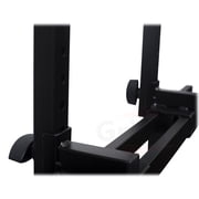 Double Piano Keyboard Stand - 2Tier Studio Stage Mixer Laptop Mount DJ Turntable