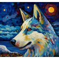 thumbnail image 1 of Husky et Ciel Étoilé Kit de Peinture Diamant, 1 of 3