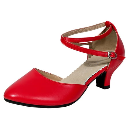 

Women Fashion Dancing Rumba Waltz Prom Ballroom Latin Salsa Dance Shoes Sandals