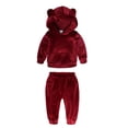 thumbnail image 2 of Chándales de Ropas Deportivas Hugo Conjunto de Sudadera con Capucha y Pantalones Casuales para Bebés Niños 3-4T, 2 of 10