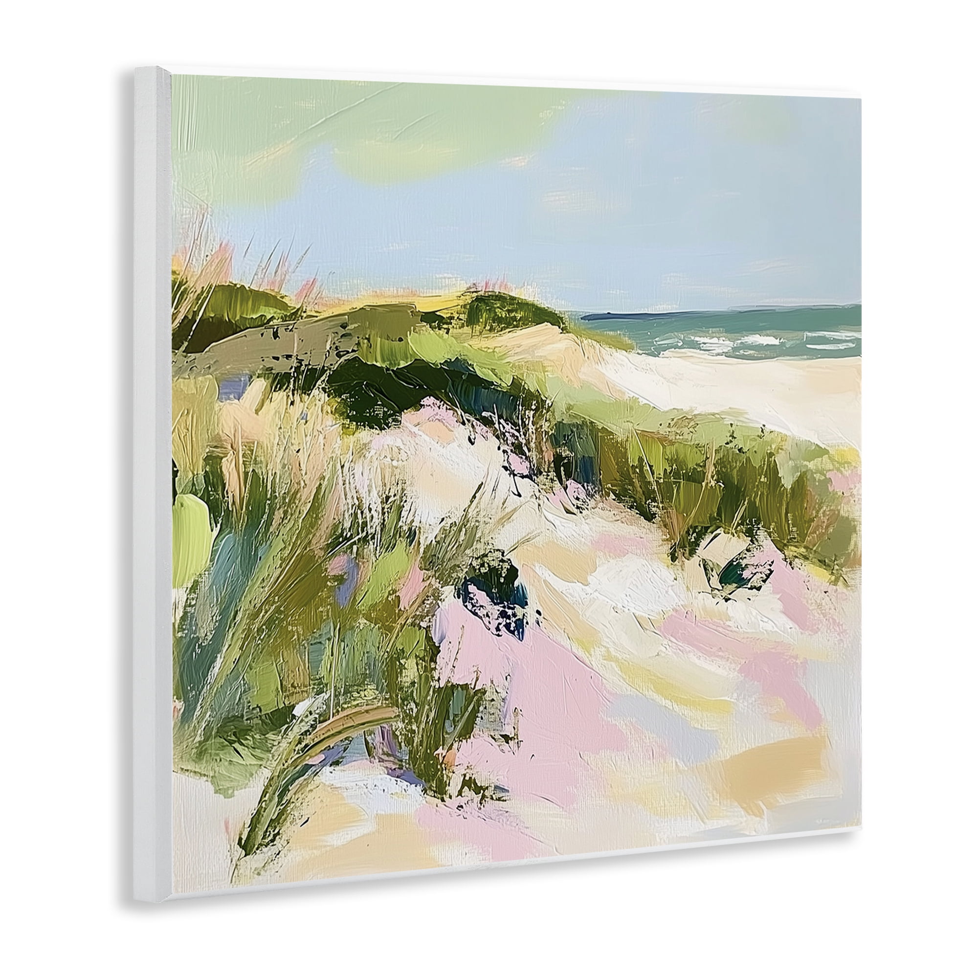 Stupell Industries Pastel Coastal Dunes at Sunrise Wall Plaque Art, design by Heidi Kuntz