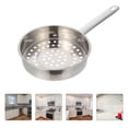 thumbnail image 3 of WRITWAA 1Pack Stainless Steel Kitchen Utensil Colander with Holes for Draining Food in Home and Professional Kitchens, 3 of 6