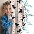 thumbnail image 3 of Blackout Kids Curtains,Dachshund Dog Childrens Insulated Curtains Set Of 2,Bedroom Essentials,Toddler Room Decor 52x63in(132x160cm), 3 of 4