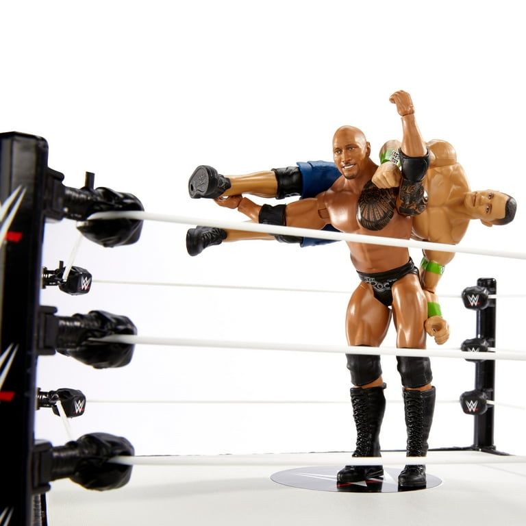 WWE Wrestlemania XXVIII Ring & John Cena Vs. The Rock Action