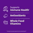 thumbnail image 6 of Garden of Life Elderberry Immune Gummies with Zinc, Whole Food Vitamin C & D3 – Non-GMO, Berry Flavor, 60ct, 6 of 10