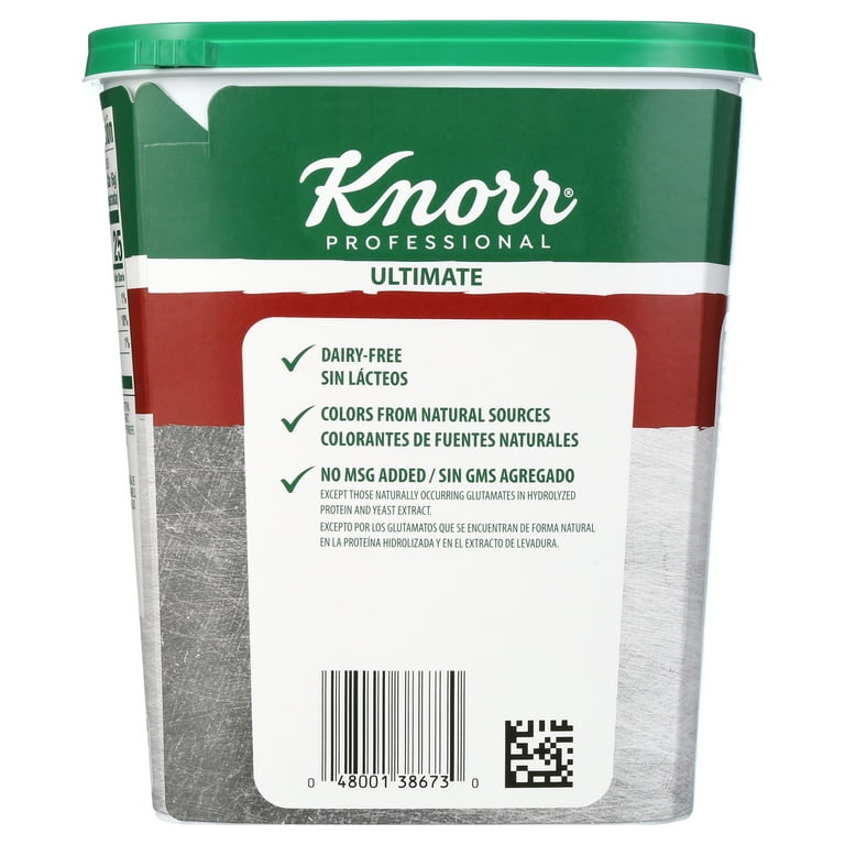 KNORR PROFESSIONAL ULTIMATE DEMI-GLACE SAUCE MIX GLUTEN FREE, (1) 26 OZ 