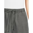 thumbnail image 4 of Time and Tru Women's Drawstring Waist Soft Shorts, 4 of 5